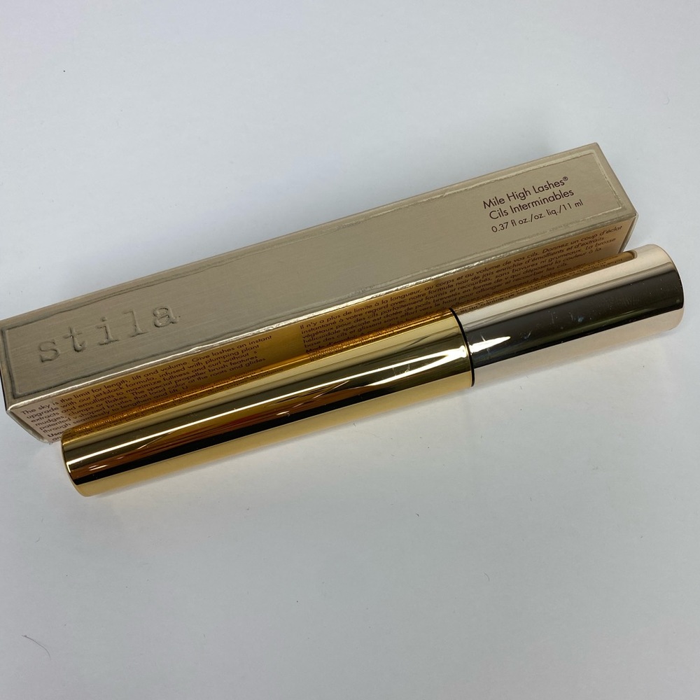 NEW STILA MASCARA MILE HIGH LASHES BLACK IN BOX